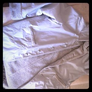 Reversible wool trenchcoat Sherlock waterproof